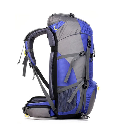 50L Hiking & Camping Backpack — Waterproof Multi-Function Trekking Bag for Women & Men