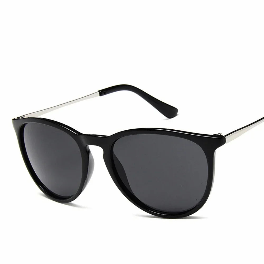 MUSELIFE 2025 Oval Small Sunglasses — Clear UV400 Classic Transparent Shades for Women
