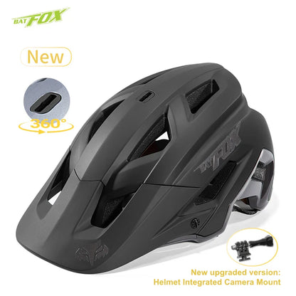 BATFOX MTB Cycling Helmet – Ultralight Men’s Bicycle Helmet Casco for Mountain & Road Racing Speedframe Safety Gear