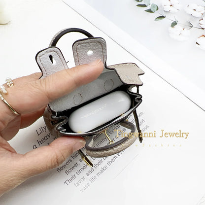 Mini Bag Keychain Pendant — Small Earphone Case & Accessory for H Family, Decorative Gift
