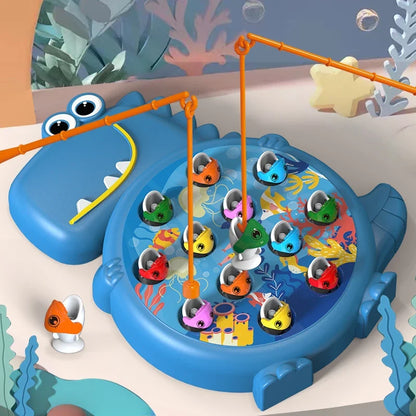 Baby Magnetic Fishing Toy - Educational Toddler Game for Early Learning, Birthday Gifts & Parent-Child Play