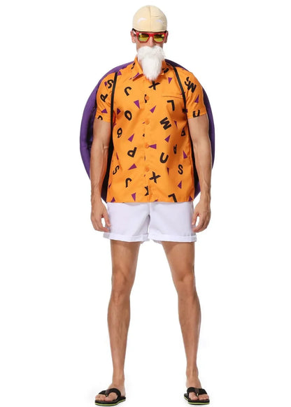 Kame Sennin Cosplay Costume – Adult Anime Jumpsuit for Halloween & Carnival