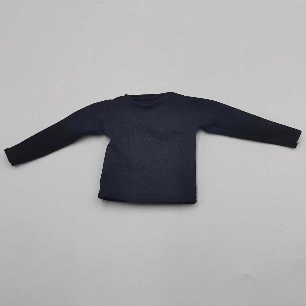 1/6 Scale Black T-Shirt for 12" (30cm) Action Figures — Male & Female DIY Model Accessories
