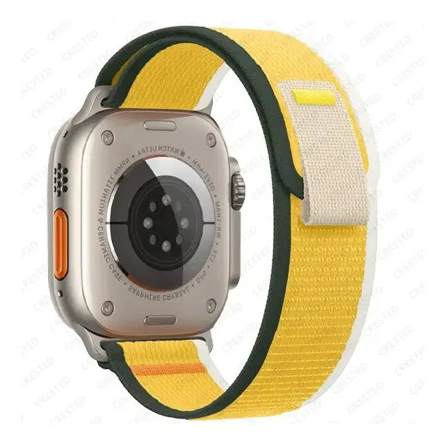 Trail Loop Strap for Apple Watch – Adjustable Band for 49mm 45mm 44mm 42mm 41mm 40mm, Compatible with Series 9 8 7 6 SE 5 4 3