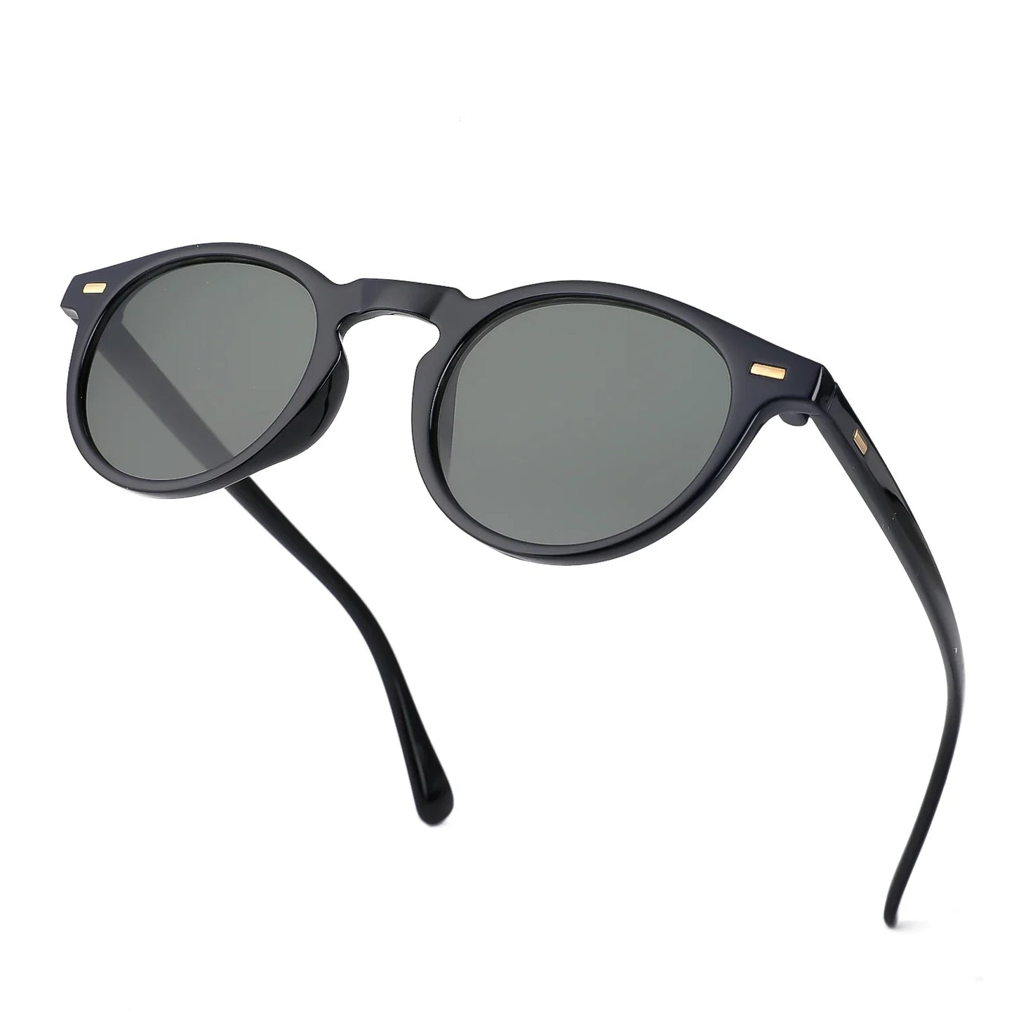 Small Round Sunglasses — Retro Classic UV400 Shades for Men & Women, Perfect for Travel, Shopping & Hiking