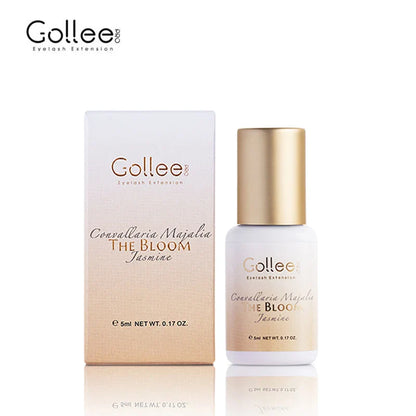 Gollee 0.5–1s Fast-Drying Eyelash Extension Glue – No Odor, No Irritation Adhesive for Lash Extensions, Professional Makeup Supplies