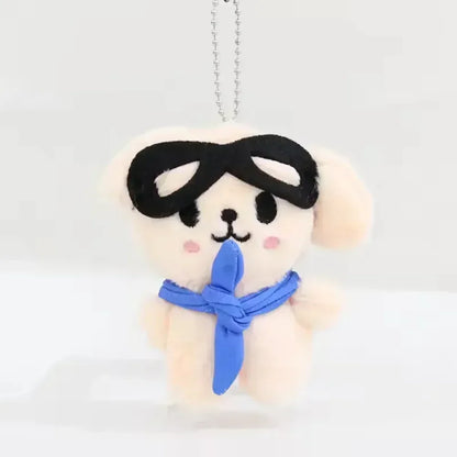 Kpop SKZOO Plush Keychain – Cute Dog Pendant Toy for Kids, Backpack Hanging, Birthday Gift