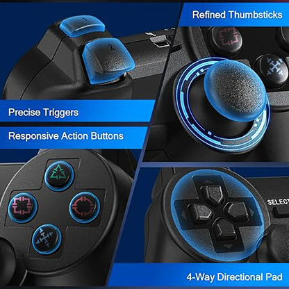 Bluetooth Wireless Gamepad for PS3 – Controller Joystick for PlayStation 3 & PC
