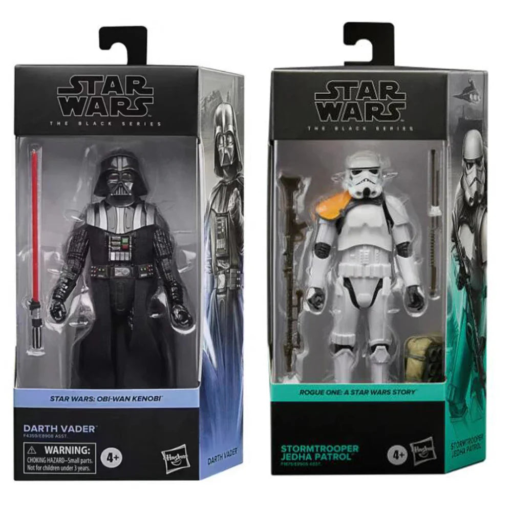 Genuine Star Wars 15cm Action Figures – Darth Vader, Stormtrooper, Darth Maul & Boba Fett PVC Toys