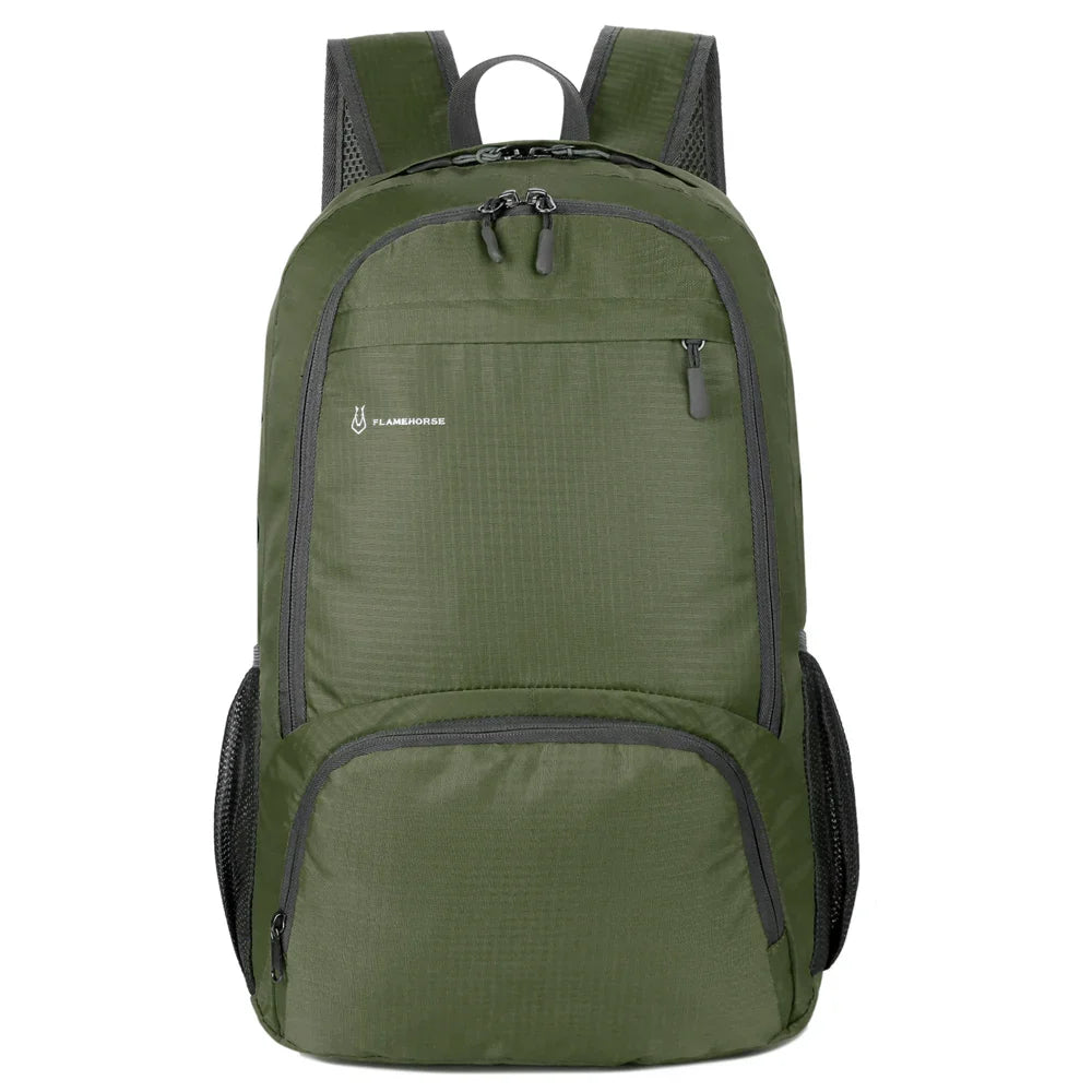 Lightweight Foldable Backpack - Waterproof Packable Daypack for Men & Women, Outdoor Travel, Hiking, Cycling & Camping Shoulder Bag