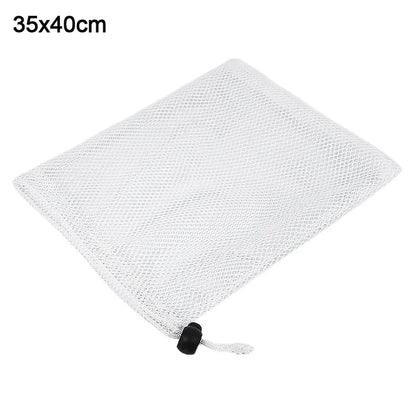 Durable Nylon Mesh Drawstring Bag – Multi-Purpose Outdoor Travel Storage Pouch for Camping Gear