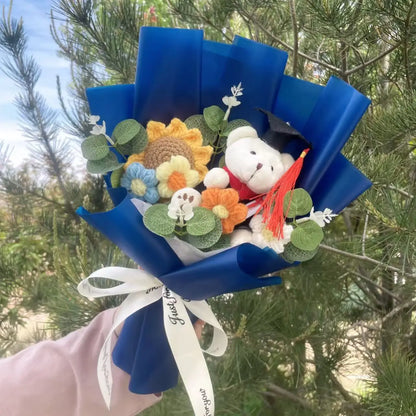 Anime Series Plush Toy Bouquet — Children’s Day, Birthday, Valentine’s & Graduation Gifts