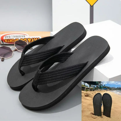 Middle Finger Figure Slippers - Funny Quick-Dry Non-Slip Summer Beach Flip Flops