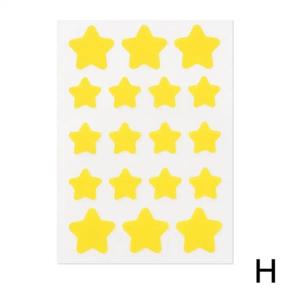 72pcs Invisible Anti-Acne Pimple Patches – Hydrocolloid Waterproof Spot & Mark Repair Stickers