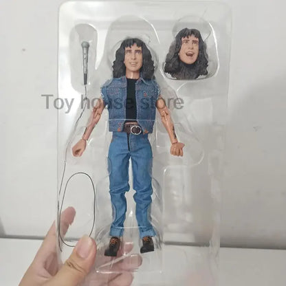 NECA Highway to Hell Angus Young & Bon Scott Action Figure – 18cm Collectible Toy Gift