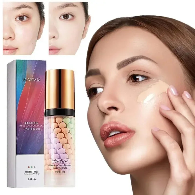 Hydrating Makeup Primer BB Cream – Breathable Non-Sticky Face Foundation, Deep Moisturizing Skin Brightening Base for Smooth Flawless Finish