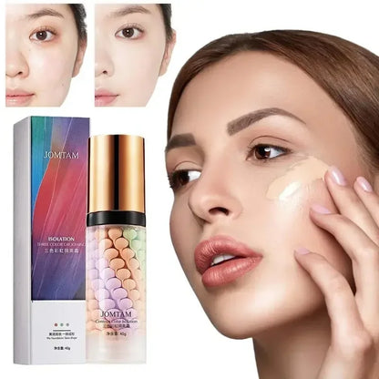 Hydrating Makeup Primer BB Cream – Breathable Non-Sticky Face Foundation, Deep Moisturizing Skin Brightening Base for Smooth Flawless Finish