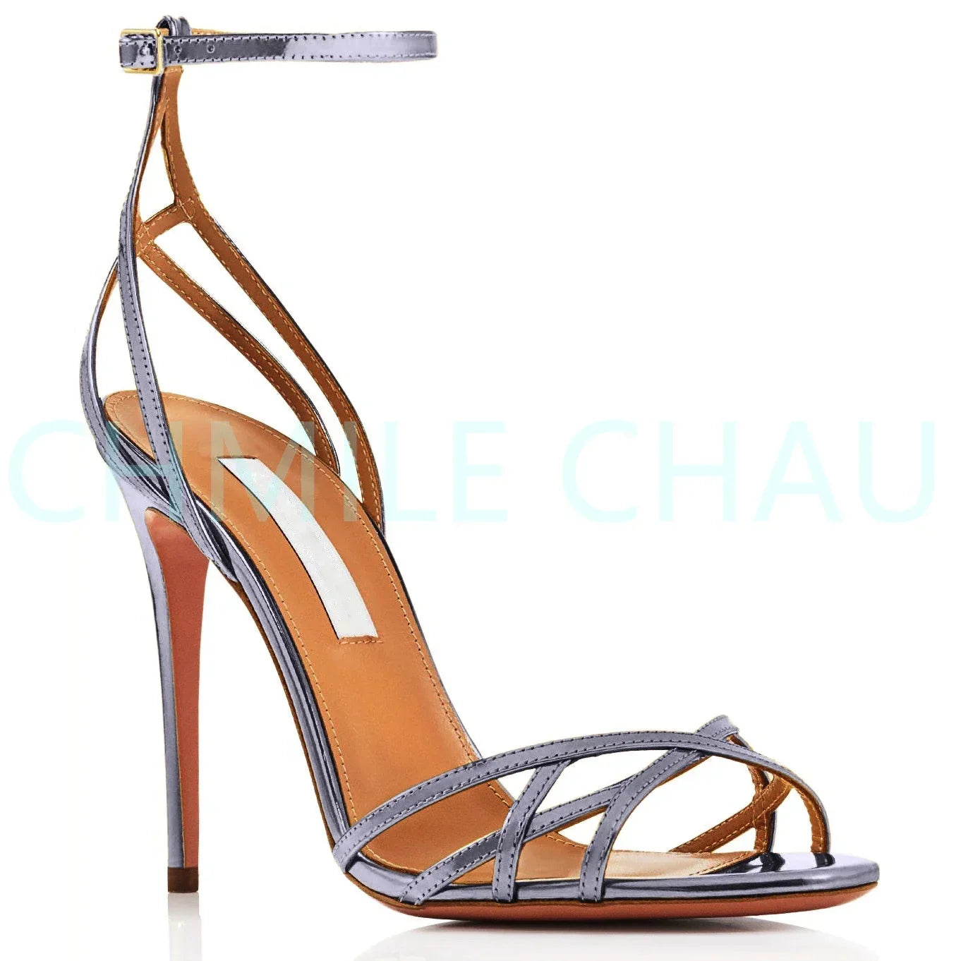 Women’s Stiletto High Heel Ankle Strap Sandals – Sexy Evening Dress Shoes 1-CHC-27