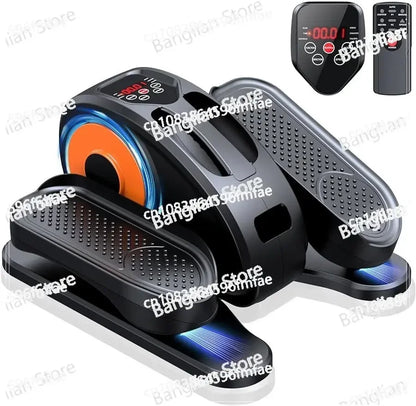 Quiet & Portable Elliptical Machine – Electric Seated Pedal Exerciser with Remote Control, 12 Adjustable Speeds