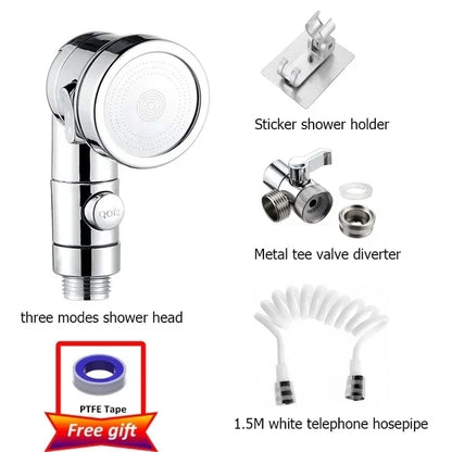 New Faucet Extender & External Shower Head Set – Bathroom Faucet Adapter Attachment for Washbasin