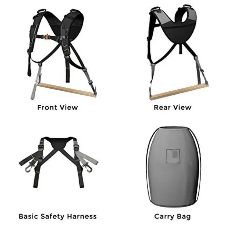 Adult Backpack Carrier with Support Waist Strap - Lightweight Outdoor Hiking & Travel Pack