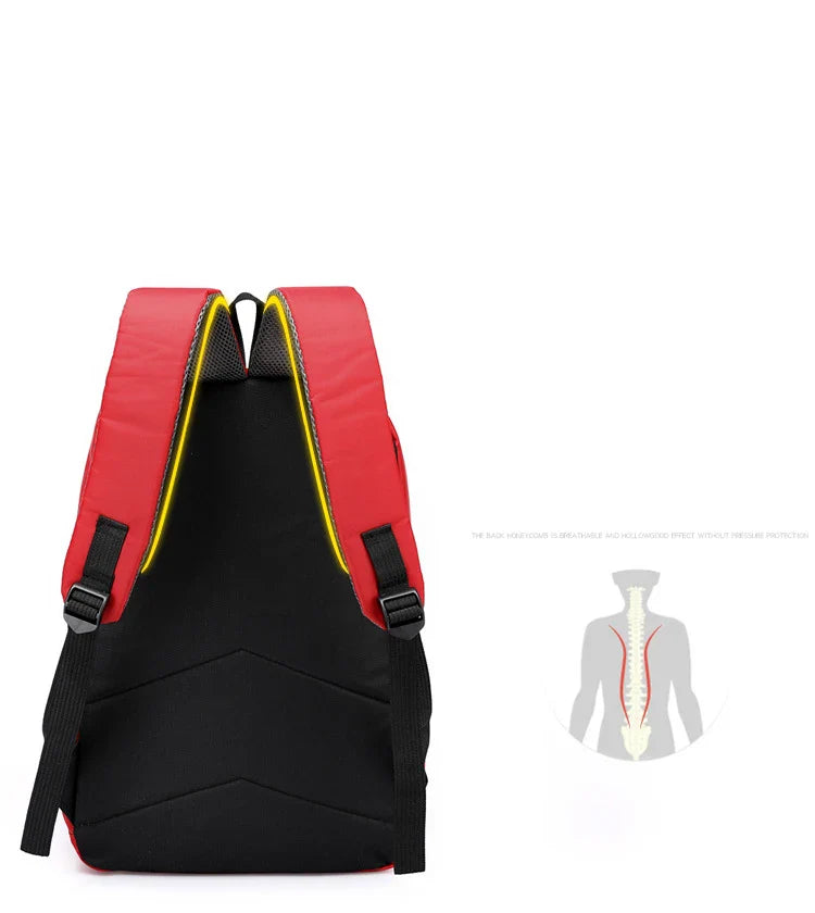 New Dog Man Kids Backpack — Large-Capacity Cartoon Schoolbag for Boys, Children’s School Supplies & Gifts