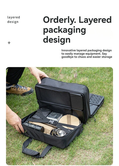CAMPINGMOON BK-46 Large Capacity Storage Bag – Outdoor Tactical IGT Module Organizer
