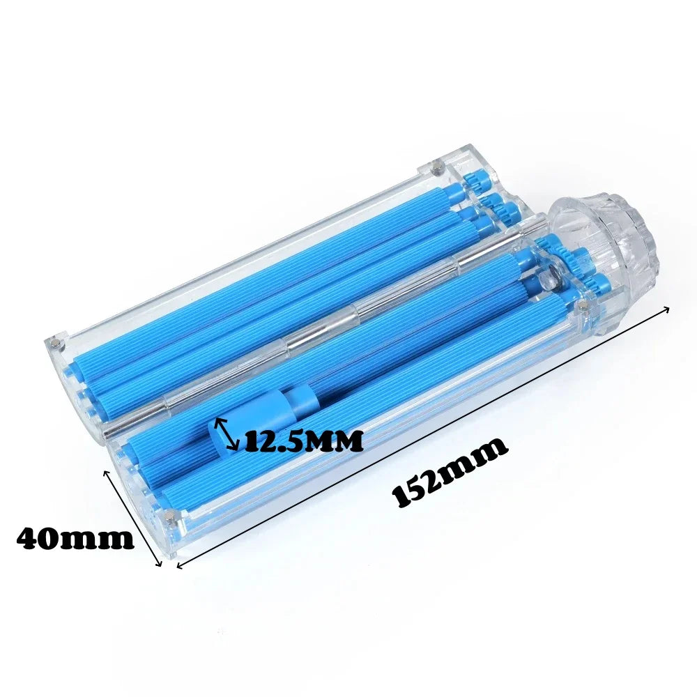 8MM & 12.5MM Manual Cigarette & Cigar Rolling Machine – Handheld Tobacco Herb Cone Roller