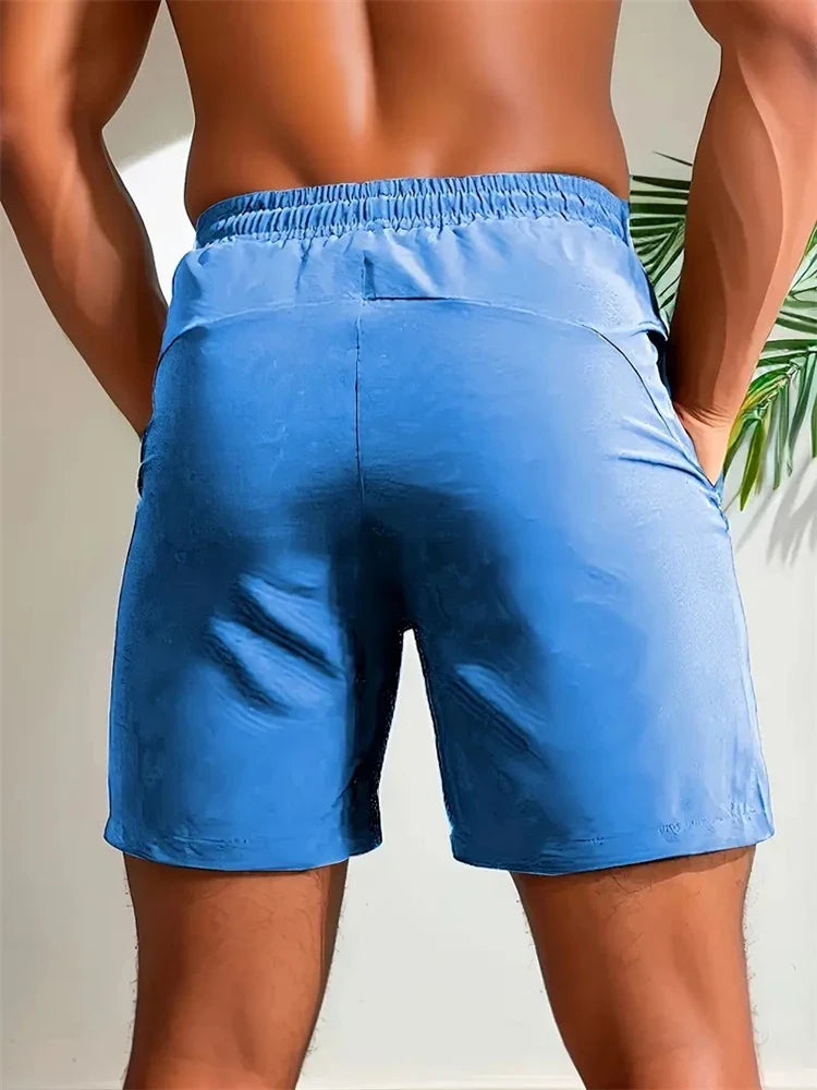 UETEEY Men’s Summer Shorts — Gym, Running & Fitness Quick-Dry Workout Pants