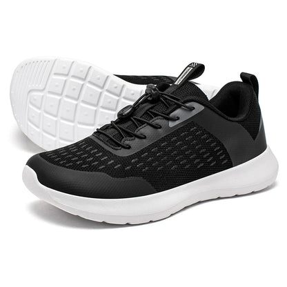 HOBIBEAR Wide Toe Running Shoes – Comfortable Non-Slip Sneakers with Elastic Band for Men & Women