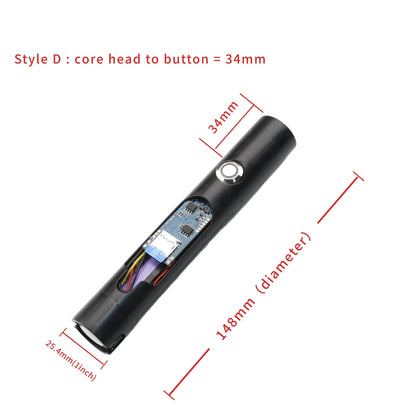 TXQ Neo Pixel Lightsaber Core SNV4 Pro — Smooth Swing Electronic Chip with Proffie Soundboard Kit for Hilt & Saber Blaster