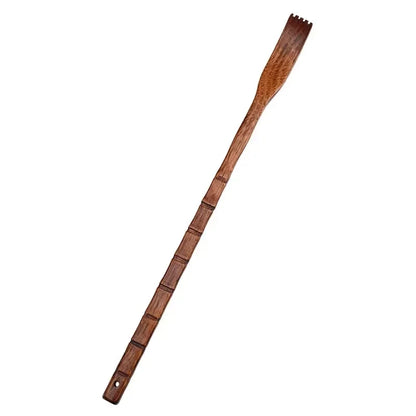 Long Handle Wooden Back Scratcher Massager - Body Massage Rake for Household Health and Relaxation
