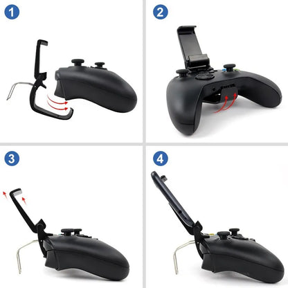 Mobile Phone Clip Stand – Compatible with Xbox Series S/X Controller, Mount Holder and Handle Bracket for Gamepad