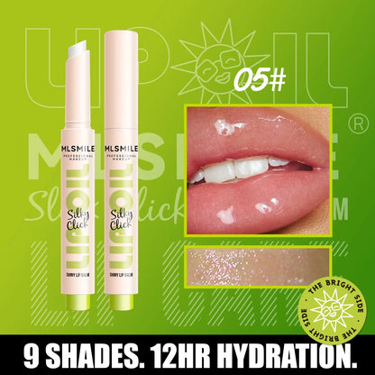 MLSMILE Multi-Color Silky Click Hydrating Lip Gloss – High-Shine, Long-Lasting Radiant Lip Care