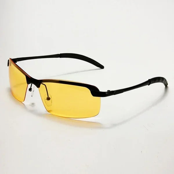 Anti-UV Night Vision Cycling Sunglasses — Polarized Day & Night Driving Glasses for Men, Stylish Outdoor Eyewear