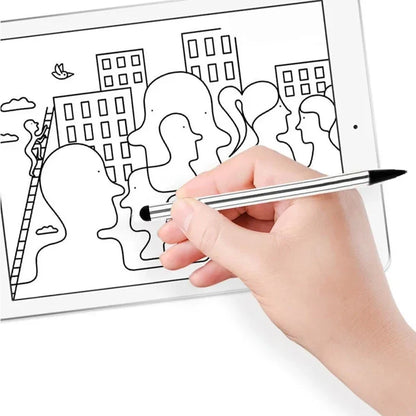 Universal Touchscreen Stylus Pen - Capacitive & Resistive Rubber Tip Pencil for iPhone iPad & Tablets
