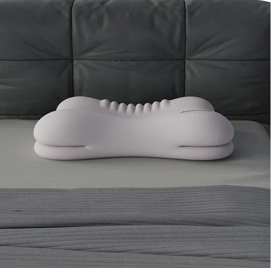 Ergonomic Memory Foam Neck Support Pillow for All Sleep Positions with Deep Sleep & Pain Relief Design