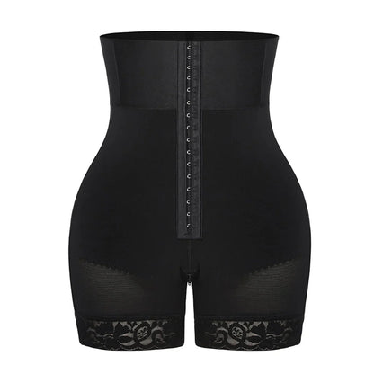 Women’s High Waist Body Shaper Panties — Butt Lifter Slimming Shapewear BBL Shorts with Tummy Control