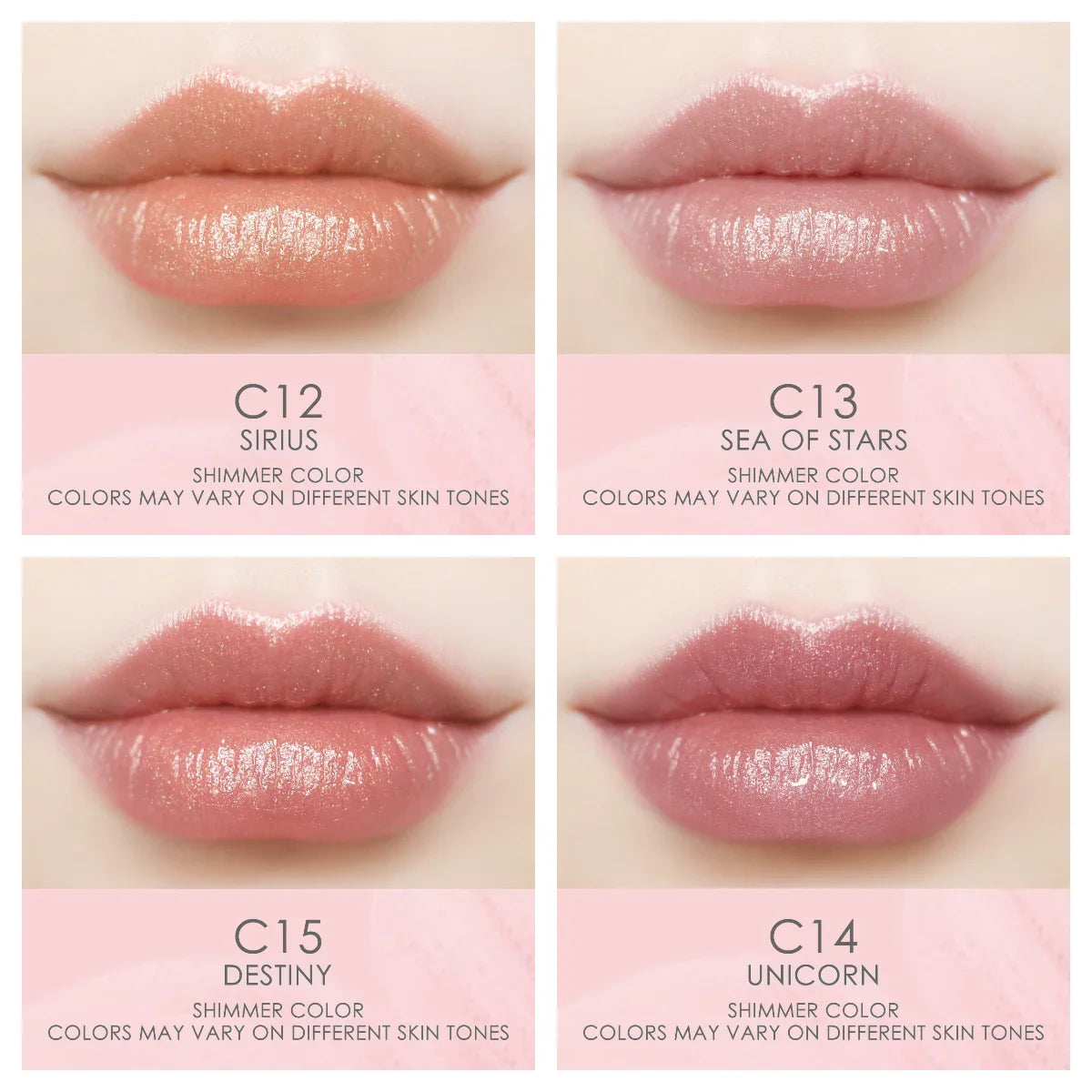 CATKIN Sparkling Lip Balm – Moonlight Color-Changing Lipstick, New Series Hydrating Lip Care