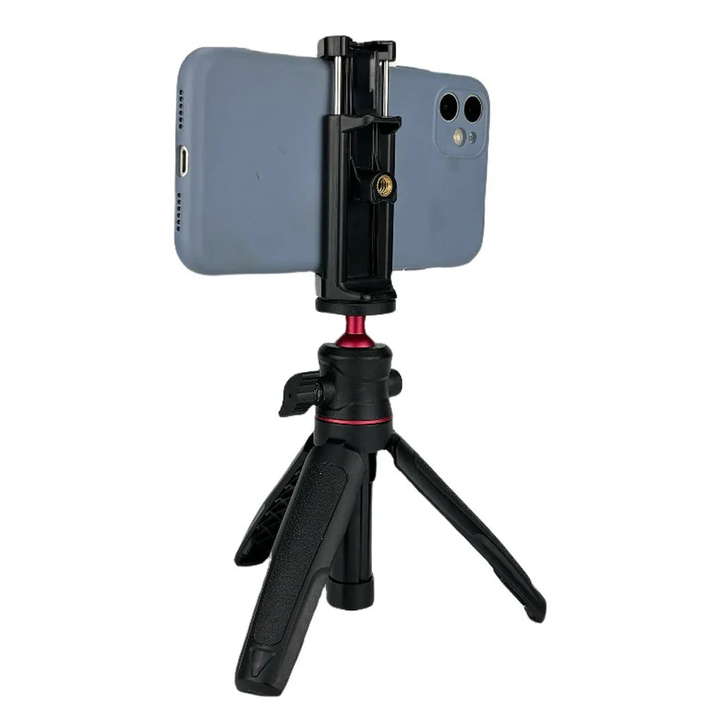Extendable Mini Camera Tripod with 360° Ball Head - Portable Vlog Travel Selfie Stick Handle for GoPro, Insta360, DJI, SLR