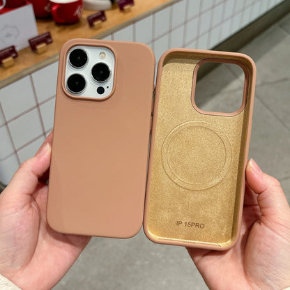 MagSafe Liquid Silicone Phone Case - Magnetic Wireless Charging Cover for iPhone 11-17 Series Pro Max Plus Models