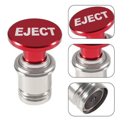 Fire Missiles Button Car Cigarette Lighter – Anodized Aluminum 12V Replacement for Most Vehicles