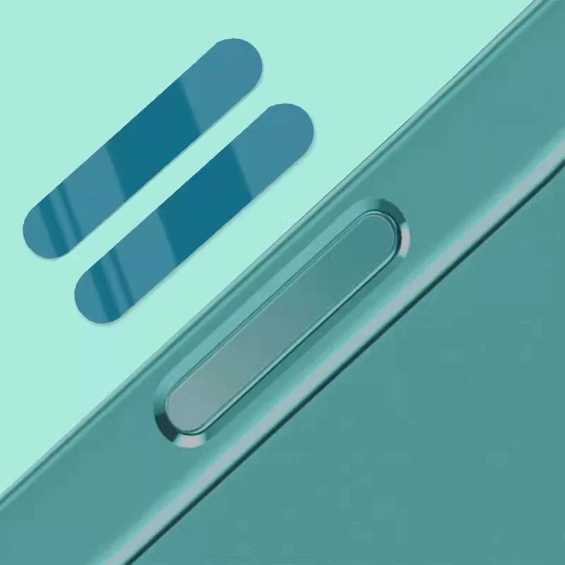 2PCS Side Tempered Glass for iPhone 16 Pro/Pro Max – Camera, Control Button Protector Film for iPhone 16 Plus