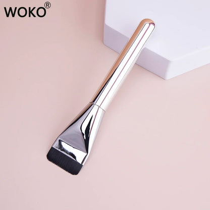 Ultra Thin Foundation Brush – Lightweight Flat Contour Brush for Blending Foundation, Cream, and Makeup