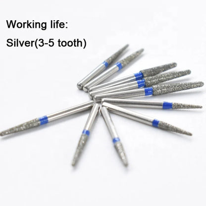 5pcs FG Dia 1.6mm Dental Drills – High-Speed Handpiece Diamond Burs for Teeth Whitening