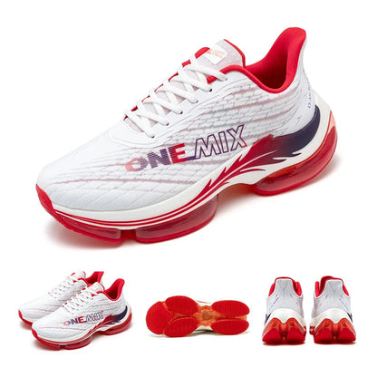 ONEMIX Women's Air Cushion Running Shoes - Lightweight Breathable Mesh Sneakers for Outdoor & Fitness