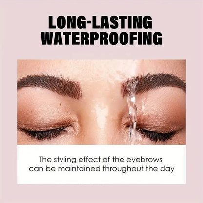 Long-Lasting Eyebrow Gel Makeup — Semi-Permanent Waterproof Sweat-Proof Tint Cream for Natural Color & Shape