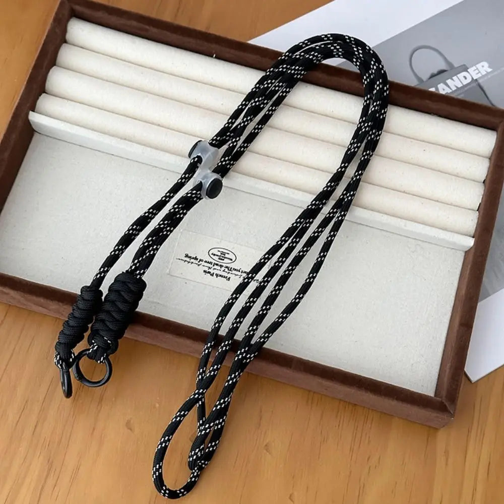 Cute Adjustable Crossbody Bag Chain Strap – Detachable Stripe Shoulder Bag & Phone Hanging Rope Accessory