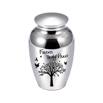 Tree of Life Small Urn for Human Ashes – Mini Keepsake Memorial Urn for Sharing Ashes
