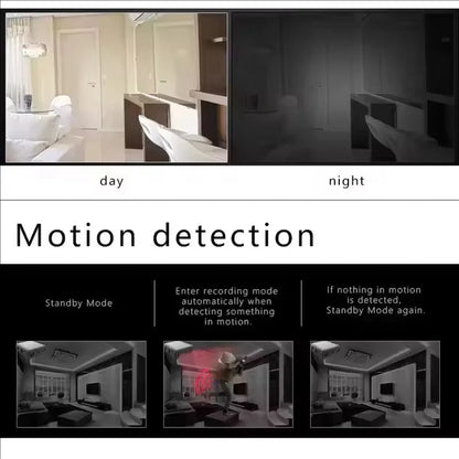 XD Mini 4K Full HD WiFi Security Camera – Night Vision Waterproof Home Surveillance Video Recorder with Remote Monitoring